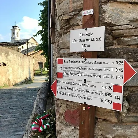 Ca' Di Nobi Podio Val Maira Σπίτι διακοπών *